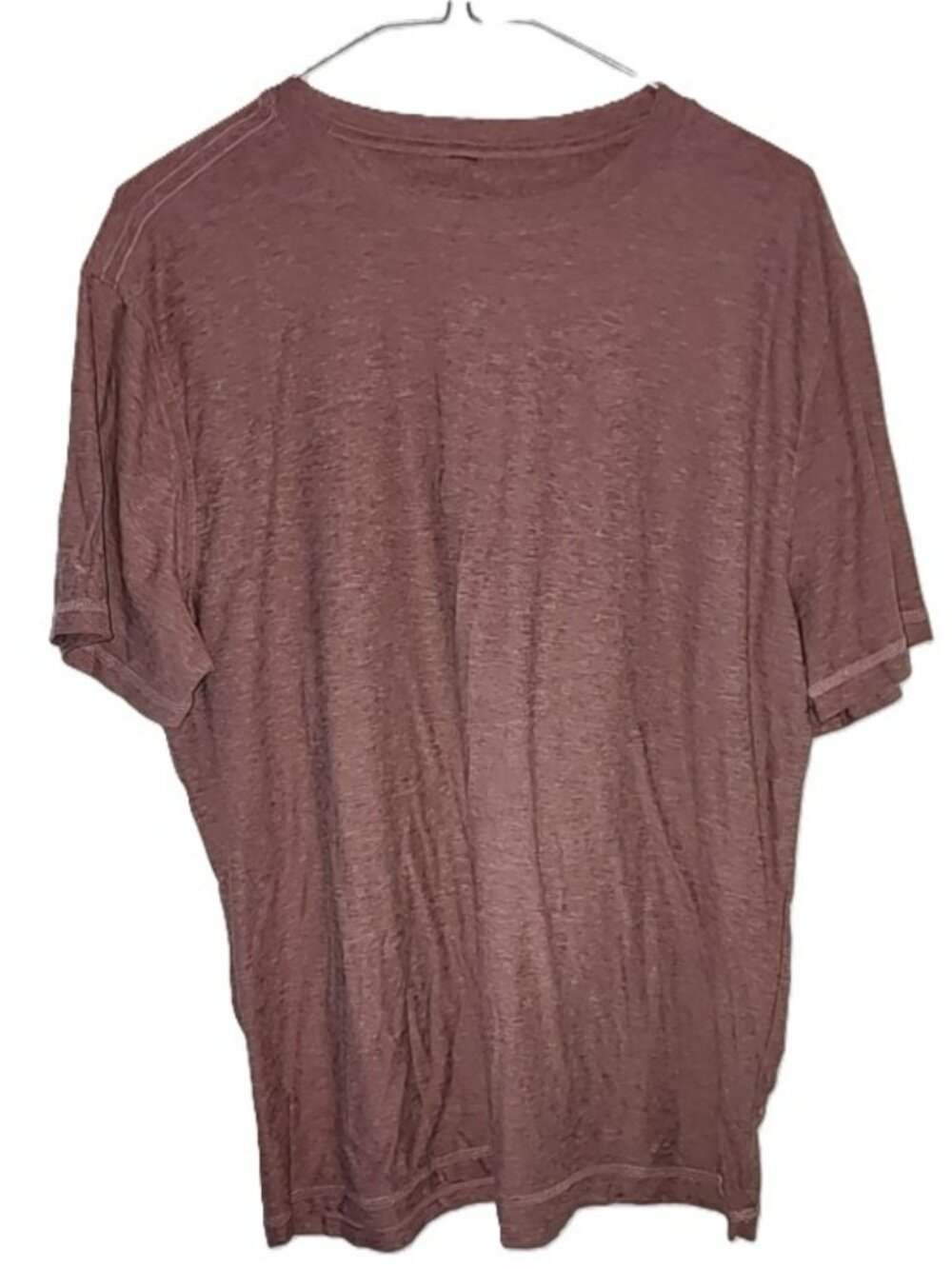 Vuori Strato Tech Short Sleeve Crewneck T-Shirt - Terracotta Heather Size Large